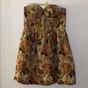 Strapless Cocktail Dress